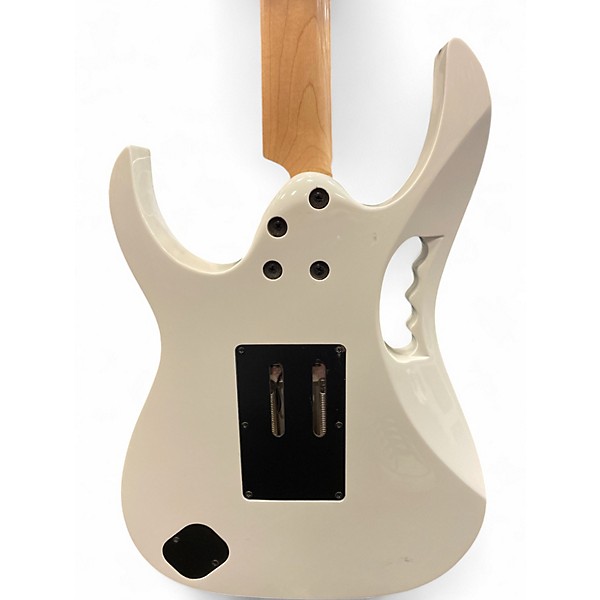 Used Ibanez JEMJR Alpine White Solid Body Electric Guitar