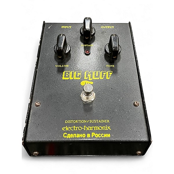 Used Electro-Harmonix Big Muff Distortion/Sus Effect Pedal