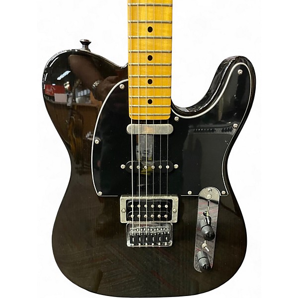 Used Fender Modern Player Telecaster Plus BLACK Solid Body Electric Guitar