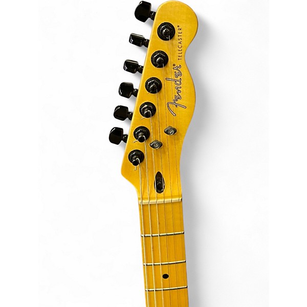 Used Fender Modern Player Telecaster Plus BLACK Solid Body Electric Guitar