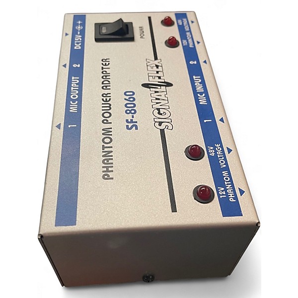 Used Signalflex SF-8060 Phantom Power Supply Vocal Processor