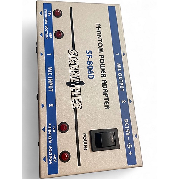 Used Signalflex SF-8060 Phantom Power Supply Vocal Processor
