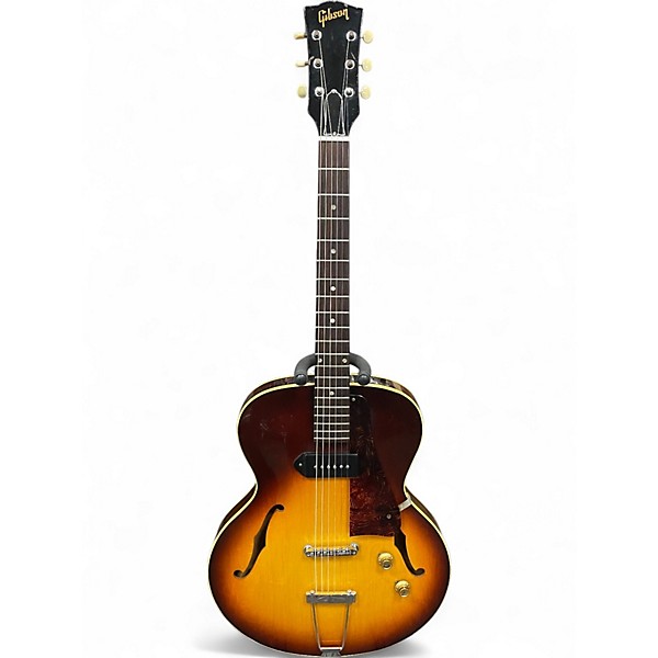Vintage 1965 Gibson ES125T 2 Tone Sunburst Hollow Body Electric Guitar