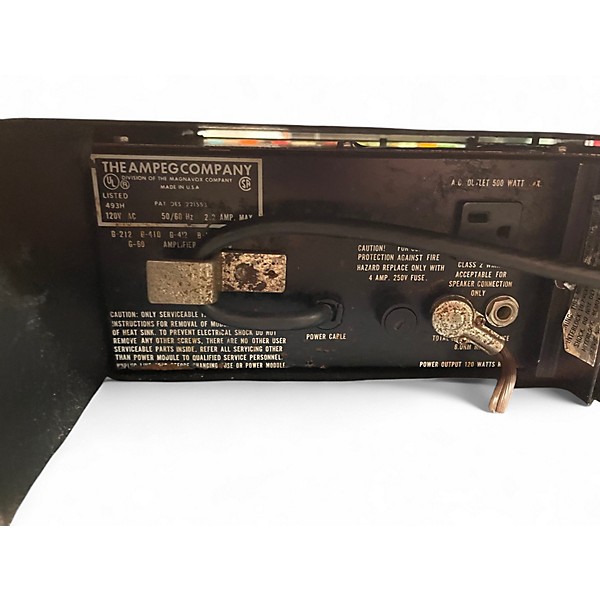 Used 1970s Ampeg BA115 Bass Combo Amp