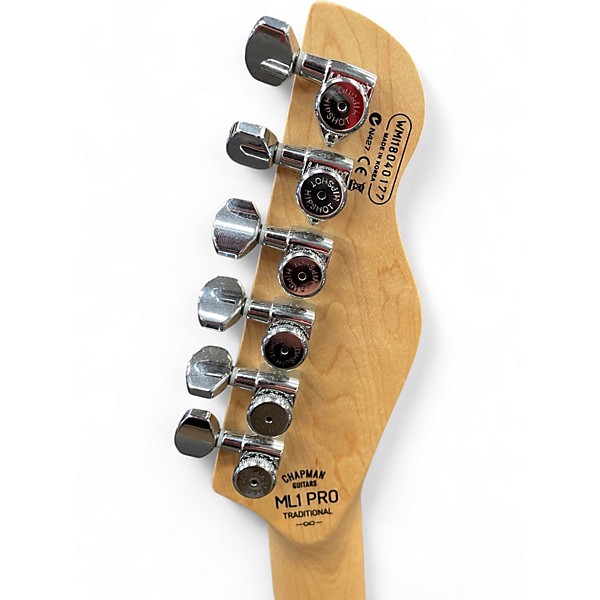 Used 2018 Chapman ML1 Pro Traditional Natural Solid Body Electric Guitar