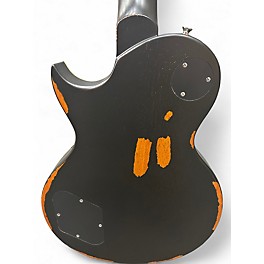 Used Vintage V100MRBK Black Over Sunburst Solid Body Electric Guitar