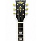Used Vintage V100MRBK Black Over Sunburst Solid Body Electric Guitar