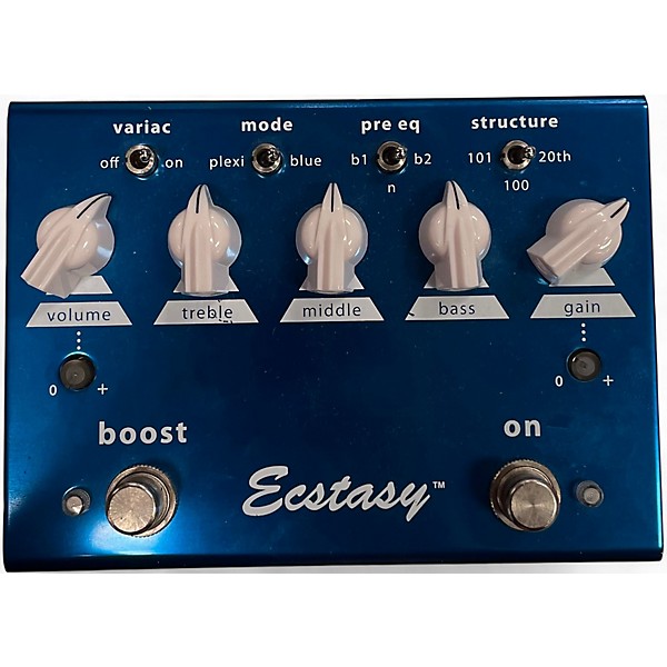 ギター BOGNER Ecstasy Blue Amazon.com: Bogner Ecstasy Blue Mini Overdrive Pedal