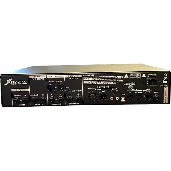 Used Fractal Audio AXE FX II Effect Processor | Guitar Center