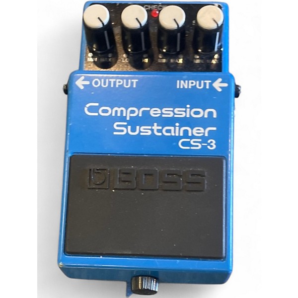 Used BOSS CS3 Compressor Sustainer Effect Pedal