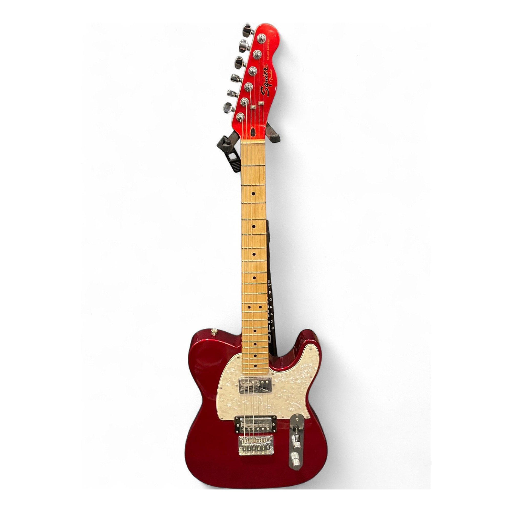 Used Squier Contemporary Telecaster HH Red Solid Body