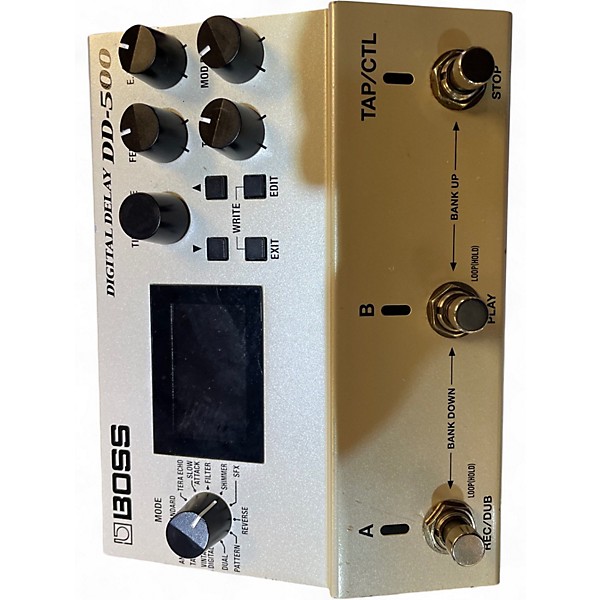Used BOSS DD500 Digital Delay Effect Pedal
