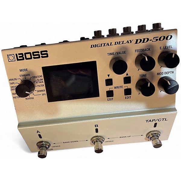 Used BOSS DD500 Digital Delay Effect Pedal
