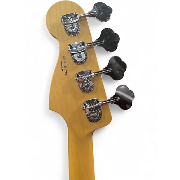 Used Fender American Elite Precision Bass 3 Tone Sunburst Electric Bass Guitar