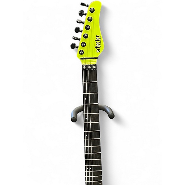 Used Schecter Guitar Research SUN VALLEY SUPER SHREDDER FR BIRCH GREEN Solid Body Electric Guitar
