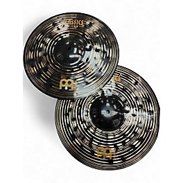 Used MEINL 15in Classics Custom Dark Hi-Hat Pair Cymbal