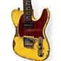 Used Nates Custom Relics T Style Yellow Relic Solid Body Electric Guitar