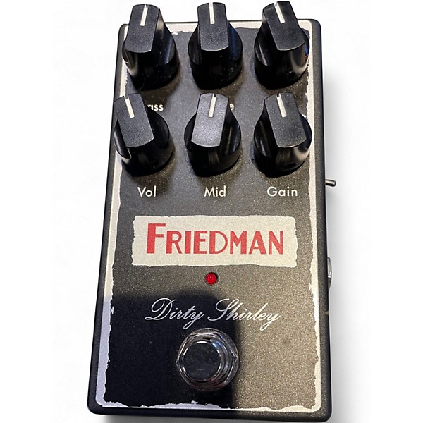 Used Friedman Dirty Shirley Overdrive Effect Pedal