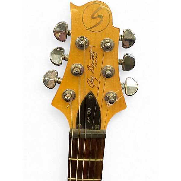 Used Samick GREG BENNETT MALIBU 2 Tone Sunburst Solid Body Electric Guitar