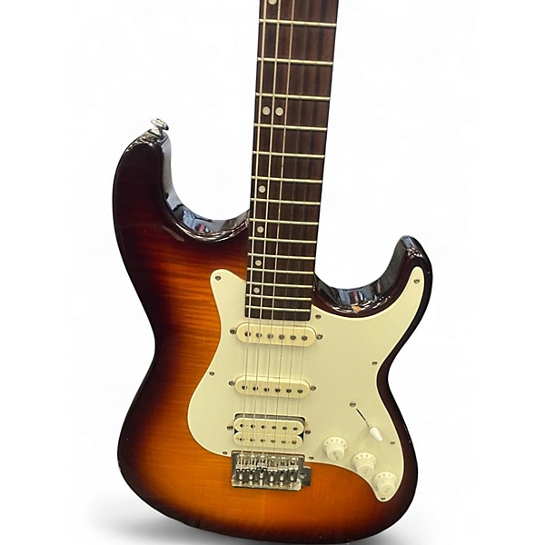 Used Samick GREG BENNETT MALIBU 2 Tone Sunburst Solid Body Electric Guitar