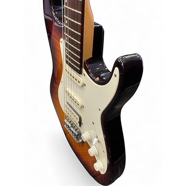 Used Samick GREG BENNETT MALIBU 2 Tone Sunburst Solid Body Electric Guitar