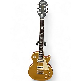 Used Epiphone Les Paul Traditional Pro IV Gold Top Solid Body Electric Guitar