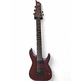 Used ESP LTD HRF-1007ET Brown Solid Body Electric Guitar