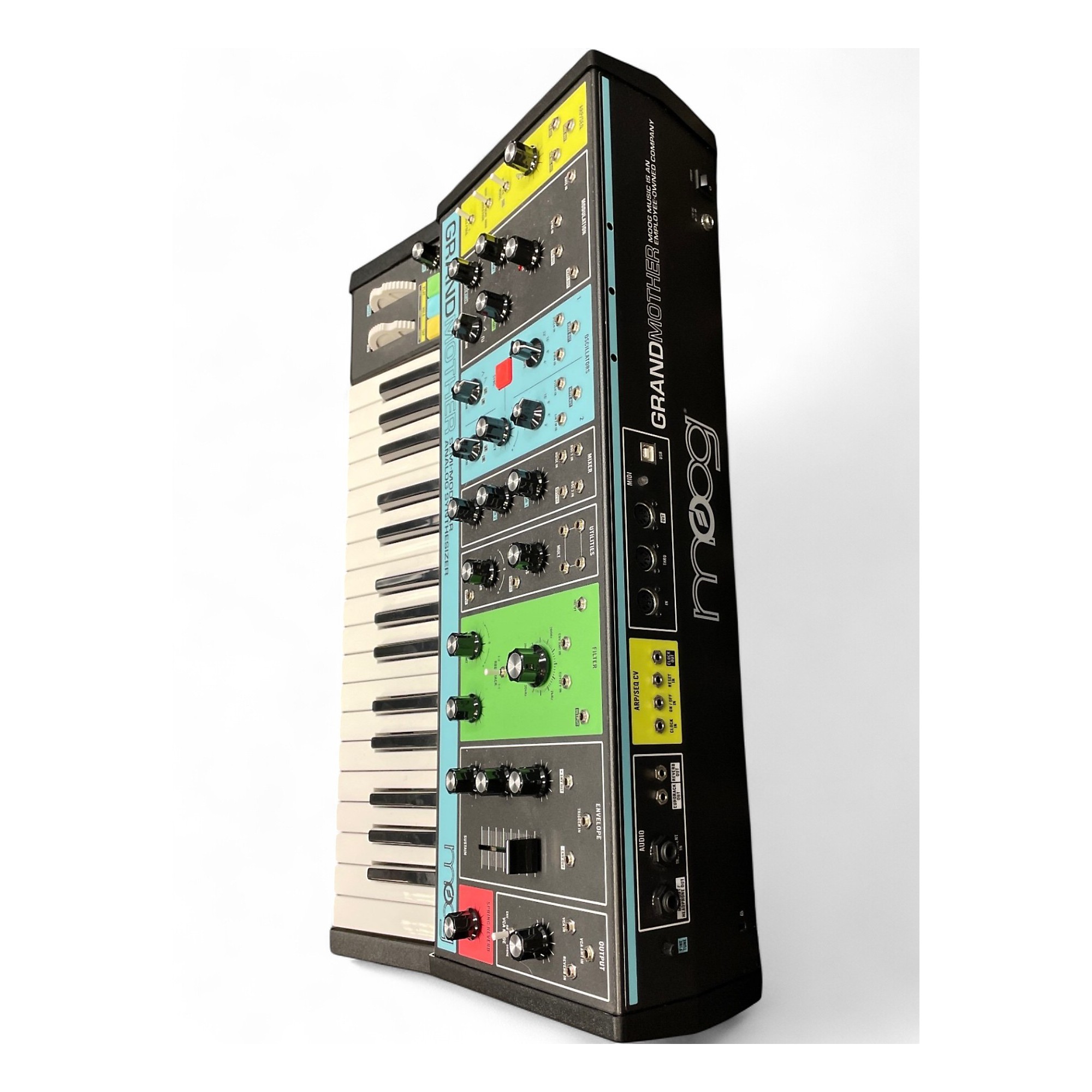 鍵盤楽器 MOOG GRANDMOTHER Amazon.com: MOOG Grandmother Semi-Modular Analog Keyboard