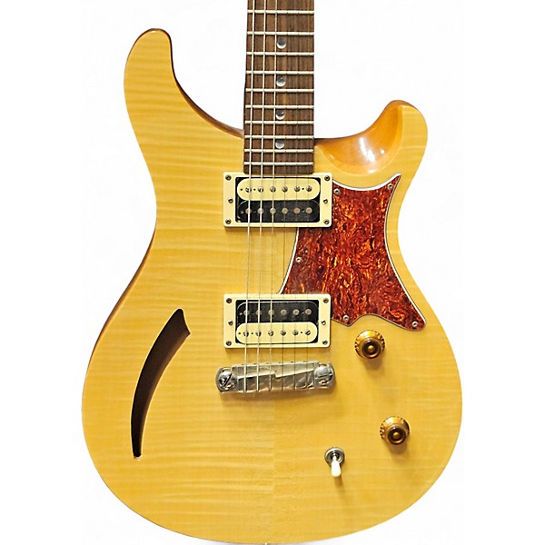 Used PRS SE CUSTOM Natural Hollow Body Electric Guitar