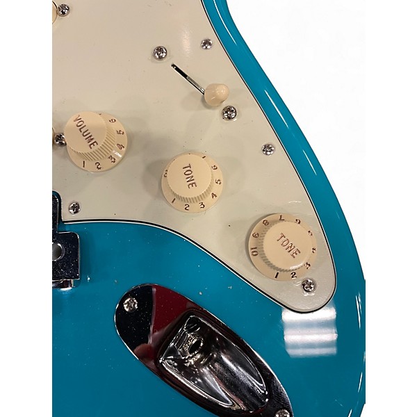 Used Fender American Professional II Stratocaster MIAMI BLIE Solid Body Electric Guitar