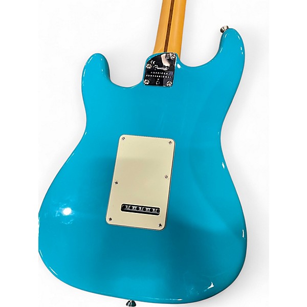 Used Fender American Professional II Stratocaster MIAMI BLIE Solid Body Electric Guitar