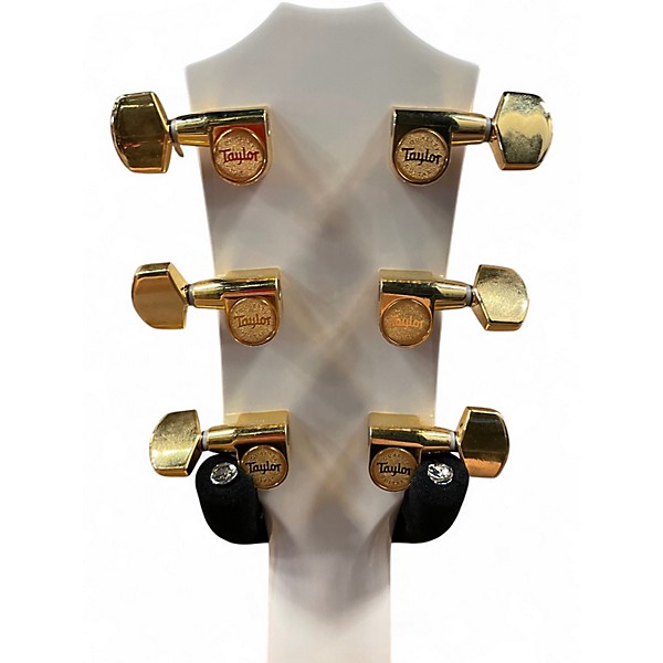 Used Taylor 614CE 50TH ANNIVERSARY TRANS WHITE BURST Acoustic Electric Guitar