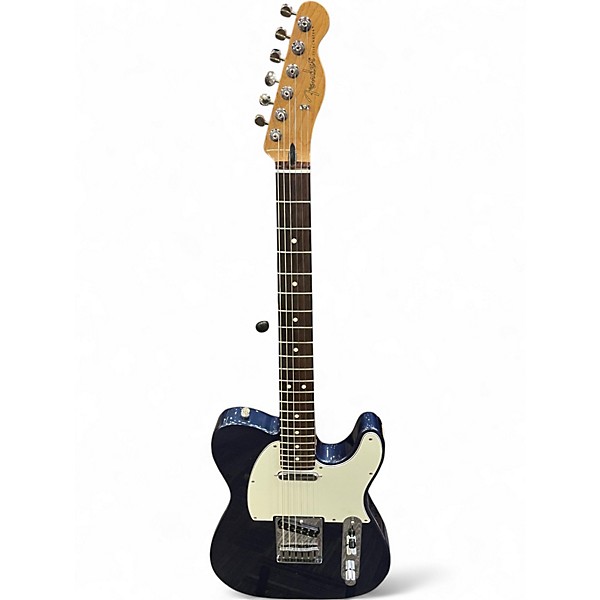 Used Fender DELUXE PLAYER II TELECASTER Midnight Blue Solid Body Electric Guitar