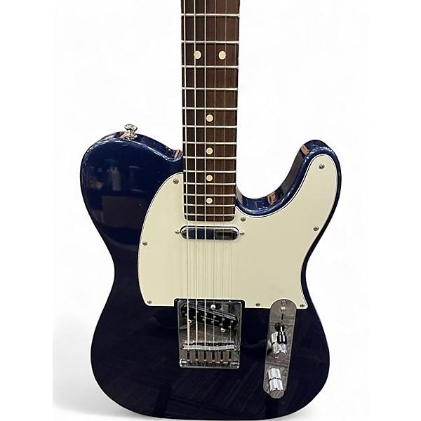 Used Fender DELUXE PLAYER II TELECASTER Midnight Blue Solid Body Electric Guitar
