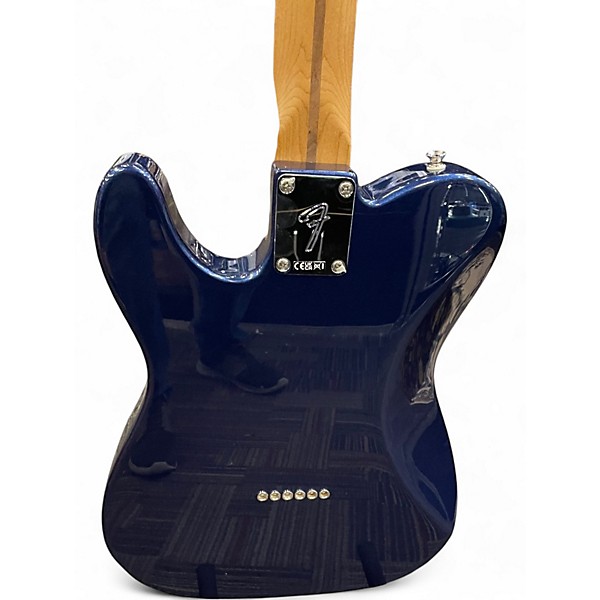 Used Fender DELUXE PLAYER II TELECASTER Midnight Blue Solid Body Electric Guitar