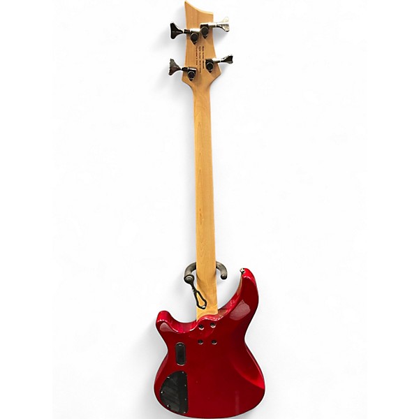 Used Mitchell MB200BR Cherry Electric Bass Guitar