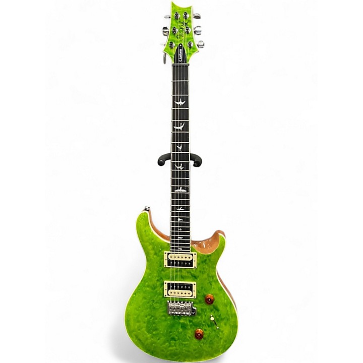 Used PRS SE Custom 24 Eriza Verde Solid Body Electric Guitar