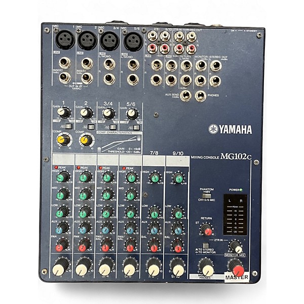 Used Yamaha MG102C Unpowered Mixer | Guitar Center