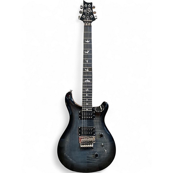 Used PRS CUSTOM 24 FLOYD ROSE Trans Charcoal Solid Body Electric Guitar
