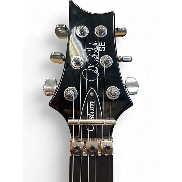 Used PRS CUSTOM 24 FLOYD ROSE Trans Charcoal Solid Body Electric Guitar