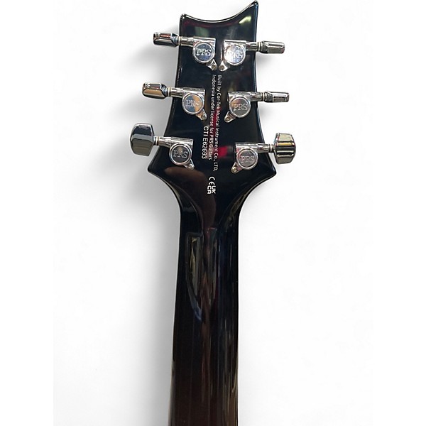 Used PRS CUSTOM 24 FLOYD ROSE Trans Charcoal Solid Body Electric Guitar