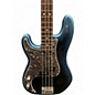 Used Fender Mod Shop Precision Bass Left Handed Dark Knight Electric Bass Guitar