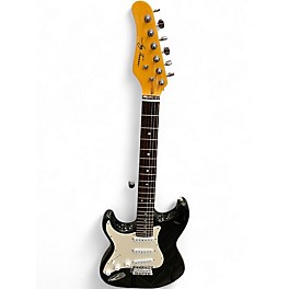 Used Jay Turser S STYLE Black Solid Body Electric Guitar