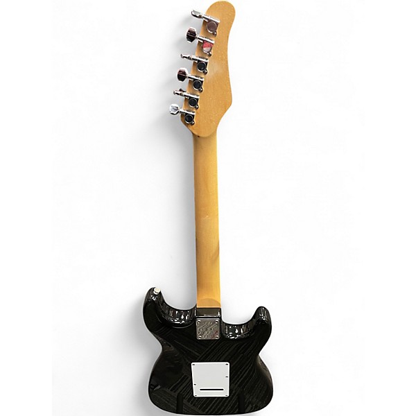 Used Jay Turser S STYLE Black Solid Body Electric Guitar