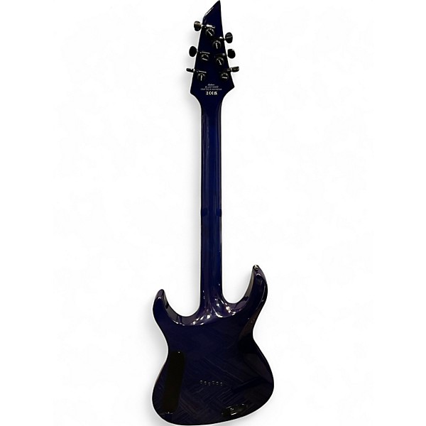 Used Jackson Chris Broderick Pro Series Solo 6 Trans Blue Solid Body Electric Guitar