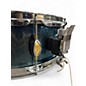 Used SPL 5X14 velocity blue sparkle Drum