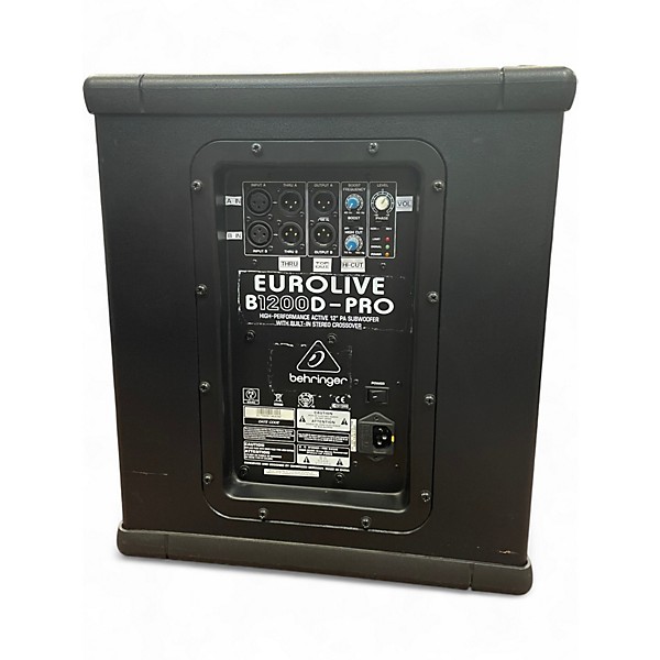 Used Behringer Eurolive B1200D Pro Powered Subwoofer