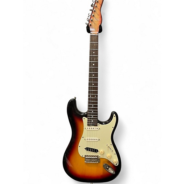 Used Rizzuto VRS 3 Color Sunburst Solid Body Electric Guitar