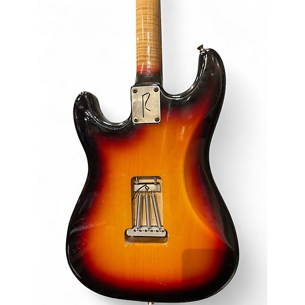 Used Rizzuto VRS 3 Color Sunburst Solid Body Electric Guitar