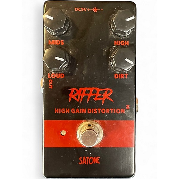 Used Riffer High Gain Distortion  Effect Pedal